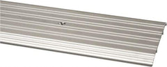 Pemko - 72" Long x 6" Wide x 1/2" High, Saddle Threshold - Mill Finish Aluminum - Eagle Tool & Supply