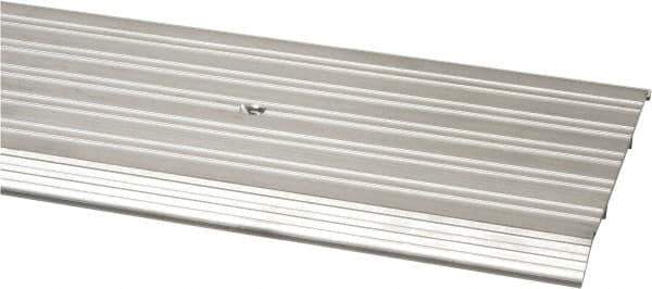Pemko - 48" Long x 7" Wide x 1/2" High, Saddle Threshold - Mill Finish Aluminum - Eagle Tool & Supply