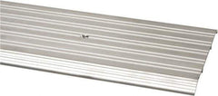 Pemko - 48" Long x 7" Wide x 1/2" High, Saddle Threshold - Mill Finish Aluminum - Eagle Tool & Supply