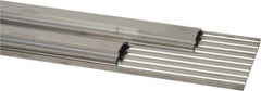 Pemko - 48" Long x 6-3/4" Wide x 1/2" High, Saddle Threshold - Mill Finish Aluminum - Eagle Tool & Supply