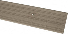 Pemko - 48" Long x 5" Wide x 1/2" High, Saddle Threshold - Gray PemKote Skid Resistant Surface - Eagle Tool & Supply