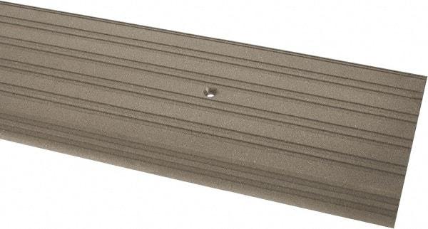 Pemko - 48" Long x 6" Wide x 1/2" High, Saddle Threshold - Gray PemKote Skid Resistant Surface - Eagle Tool & Supply