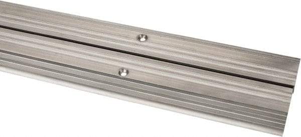 Pemko - 36" Long x 4-1/8" Wide x 1/2" High, Saddle Threshold - Mill Finish Aluminum - Eagle Tool & Supply