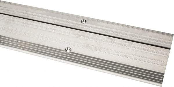 Pemko - 36" Long x 5-1/8" Wide x 1/2" High, Saddle Threshold - Mill Finish Aluminum - Eagle Tool & Supply