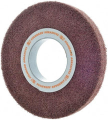 Standard Abrasives - 8" Diam Aluminum Oxide Unmounted Flap Wheel - 3" Hole, 1" Wide, Density 7, Nonwoven, Medium Grade, 3,200 Max RPM - Eagle Tool & Supply