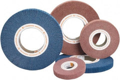 Standard Abrasives - 12 Inch Diameter Aluminum Oxide Unmounted Flap Wheel - 5 Inch Hole, 2 Inch Wide, Density 5, Non Woven, Very Fine Grade, 2,500 Max RPM - Eagle Tool & Supply