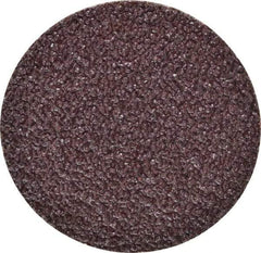 Standard Abrasives - 2" Disc Diam, 36 Grit, Aluminum Oxide Quick Change Disc - Type R Attaching System, Coated, Brown, Very Coarse Grade, 20,000 RPM - Eagle Tool & Supply