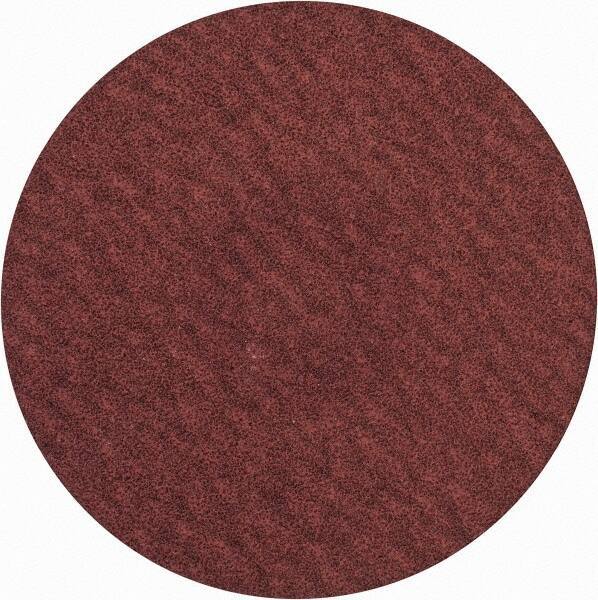 Standard Abrasives - 3" Disc Diam, 80 Grit, Aluminum Oxide Quick Change Disc - Type S Attaching System, Coated, Light Brown, Medium Grade - Eagle Tool & Supply