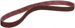 Standard Abrasives - 3/4" Wide x 20-1/2" OAL, 100 Norax Grit, Aluminum Oxide Abrasive Belt - Aluminum Oxide, Medium, Nonwoven - Eagle Tool & Supply