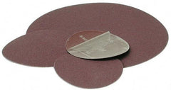 Standard Abrasives - 5" Diam, 60 Grit Aluminum Oxide Adhesive PSA Disc - Medium Grade, Flexible, 5,000 Max RPM - Eagle Tool & Supply
