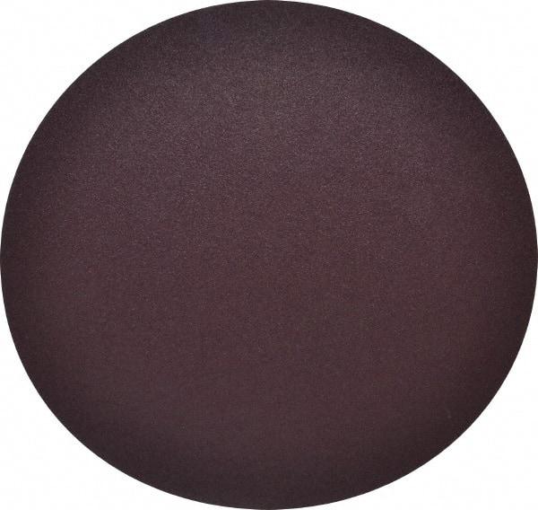 Standard Abrasives - 12" Diam, 24 Grit Aluminum Oxide Adhesive PSA Disc - Very Coarse Grade, Purple, Cloth Backing, Flexible, Use with Random Orbital Sanders - Eagle Tool & Supply