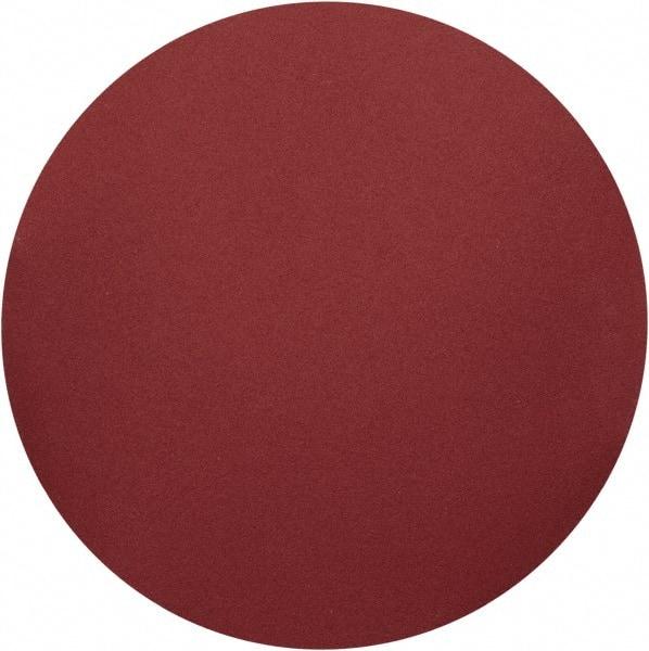 Made in USA - 15" Diam, 180 Grit Aluminum Oxide Adhesive PSA Disc - Very Fine Grade, Cloth Backing, For Low Speed Dual-Action Sanders, Random Orbital Sanders - Eagle Tool & Supply