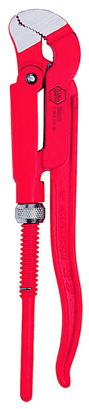 1" Pipe Capacity - 12.6" OAL - Wrench Narrow Style S-Jaw - Eagle Tool & Supply