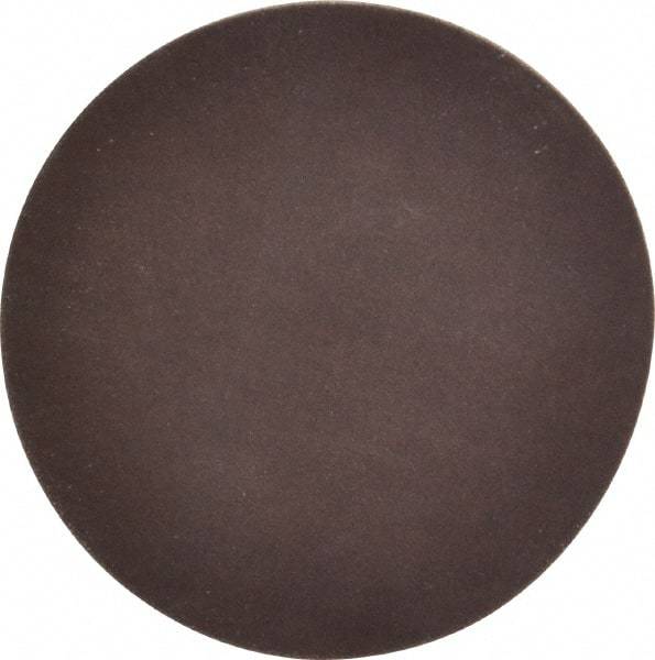 Made in USA - 4" Diam, 320 Grit Aluminum Oxide Adhesive PSA Disc - Extra Fine Grade, Black & White, X Weighted Backing, Flexible - Eagle Tool & Supply