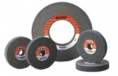 Standard Abrasives - 12" Diam, 1/2" Face Width, 5" Center Hole, Medium Grade, Aluminum Oxide Deburring Wheel - Convolute, Medium Density 5 Grade, 3,000 RPM - Eagle Tool & Supply