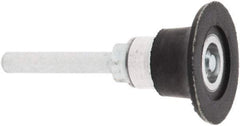 Standard Abrasives - 1-1/2" Diam Quick-Change Type S Disc Backing Pad - 1/4" Shank Diam, Soft Density, 20,000 RPM, SocAtt Compatible - Eagle Tool & Supply