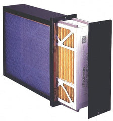 Made in USA - 22" Noml Height x 25" Noml Width x 7" Noml Depth, Air Filter - Cotton/Polyester - Eagle Tool & Supply