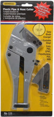 Hand Tube Cutter: 1/8 to 1 –5/8 " Tube Cuts PVC