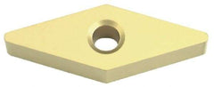 Sumitomo - VNMX331 Grade DA2200 Polycrystalline Diamond (PCD) Turning Insert - 35° Diamond, 3/8" Inscr Circle, 3/16" Thick, 1/64" Corner Radius - Eagle Tool & Supply