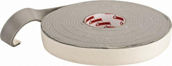 Frost King - 30' Long x 1-1/4" Wide, Camper Mounting Tape Weatherstripping - Rubber Foam - Eagle Tool & Supply