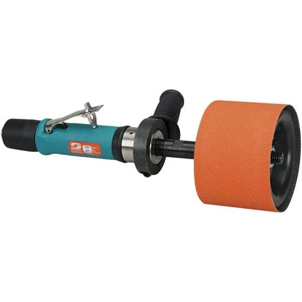 Dynabrade - 0.7 hp, 3,400 RPM Finishing Sander - 34.5 CFM Air Consumption, 6.21 bar Air Pressure, 1/4 NPT Inlet - Eagle Tool & Supply