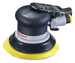 Dynabrade - 12,000 OPM, 18 CFM Air Consumption, Palm Air Orbital Sander - Round Pad, 1/4 NPT Inlet - Eagle Tool & Supply