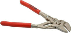 Knipex - 7" OAL, Pipe Wrench Tongue & Groove Pliers - Smooth Smooth Jaws, Standard Head - Eagle Tool & Supply