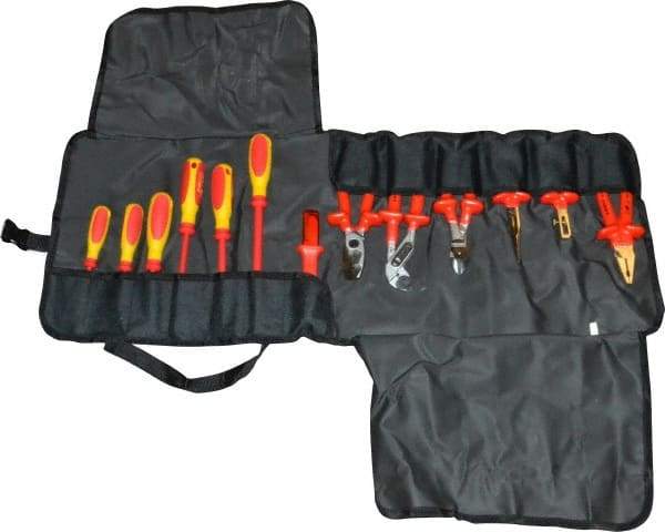 Knipex - 13 Piece Insulated Tool Set - Comes with Tool Pouch - Eagle Tool & Supply