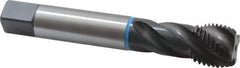 Emuge - 1-1/4 - 8 UNS 4 Flute 3B Modified Bottoming Spiral Flute Tap - Cobalt, Oxide Finish, 7.087" OAL, Right Hand Flute, Right Hand Thread, Series Enorm-VA - Eagle Tool & Supply