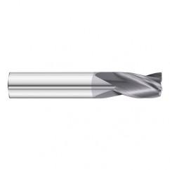 17/64 Dia. x 2-1/2 Overall Length 3-Flute Square End Solid Carbide SE End Mill-Round Shank-Center Cut-TiAlN - Eagle Tool & Supply