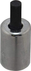 Proto - 3/8" Drive, 1/4" Hex Bit Socket - 1-13/16" OAL, 3/4" Bit Length - Eagle Tool & Supply