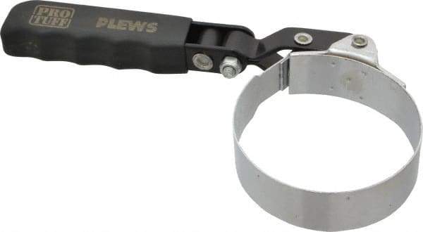 Plews - 2-13/16 to 3-5/32" Diam, Swivel Handle Small Oil Filter Wrench - Steel, For Use with Filters from 2-13/16 to 3-5/32" - Eagle Tool & Supply