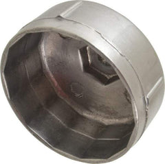 Plews - 2-1/2 to 2-1/2" Diam, Cap Style Mini Oil Filter Wrench - Aluminum, For Use with 2-1/2" Filters - Eagle Tool & Supply