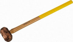 Cook Hammer - 10 Lb Head Nonsparking Mallet - 31" OAL, Wood Handle - Eagle Tool & Supply