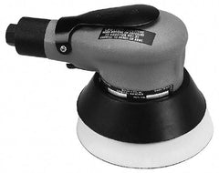 Sioux Tools - 10,000 OPM, 20 CFM Air Consumption, Palm Air Orbital Sander - Round Pad, 1/4 NPT Inlet - Eagle Tool & Supply