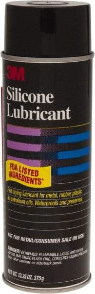 3M - 24 oz Aerosol Silicone Lubricant - Clear - Eagle Tool & Supply