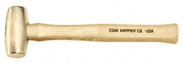 Cook Hammer - 10 Lb Head Nonsparking Mallet - 31" OAL, Wood Handle - Eagle Tool & Supply