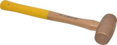 Cook Hammer - 4 Lb Head Nonsparking Mallet - 16" OAL, Wood Handle - Eagle Tool & Supply