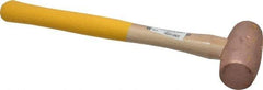 Cook Hammer - 4 Lb Head Nonsparking Mallet - 16" OAL, Wood Handle - Eagle Tool & Supply