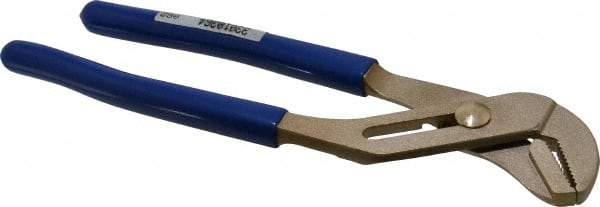 Ampco - 10" OAL, Groove Joint Tongue & Groove Pliers - Standard Straight Jaws, Standard Head - Eagle Tool & Supply