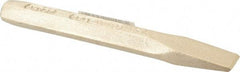 Ampco - 7-1/2" OAL x 3/4" Blade Width Nonsparking Hand Chisel - Eagle Tool & Supply