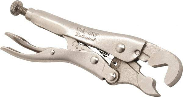 Irwin - 4" OAL Locking Jaw Locking Pliers - 1/4 to 9/16" Jaw Opening, Standard Handle - Eagle Tool & Supply