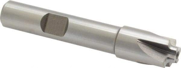 Keo - 1/32" Radius, 7/16" Mill Diam, 4 Flute High Speed Steel Corner Rounding End Mill - Single End, Uncoated, 1/4" Tip Diam, 2-1/2" OAL, 3/8" Shank Diam - Eagle Tool & Supply
