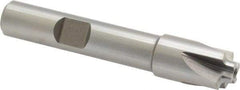 Keo - 1/32" Radius, 7/16" Mill Diam, 4 Flute High Speed Steel Corner Rounding End Mill - Single End, Uncoated, 1/4" Tip Diam, 2-1/2" OAL, 3/8" Shank Diam - Eagle Tool & Supply