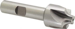 Keo - 3/16" Radius, 7/8" Mill Diam, 4 Flute High Speed Steel Corner Rounding End Mill - Single End, Uncoated, 3/8" Tip Diam, 2-15/16" OAL, 1/2" Shank Diam - Eagle Tool & Supply