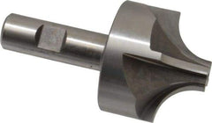 Keo - 3/4" Radius, 2-1/4" Mill Diam, 4 Flute High Speed Steel Corner Rounding End Mill - Single End, Uncoated, 5/8" Tip Diam, 4-1/8" OAL, 3/4" Shank Diam - Eagle Tool & Supply