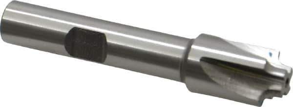 Keo - 2mm Radius, 1/2" Mill Diam, 4 Flute High Speed Steel Corner Rounding End Mill - Single End, Uncoated, 2-1/2" OAL, 3/8" Shank Diam - Eagle Tool & Supply