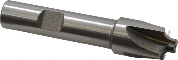 Keo - 3mm Radius, 5/8" Mill Diam, 4 Flute High Speed Steel Corner Rounding End Mill - Single End, Uncoated, 3" OAL, 1/2" Shank Diam - Eagle Tool & Supply