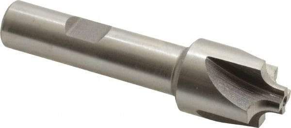 Keo - 4mm Radius, 3/4" Mill Diam, 4 Flute High Speed Steel Corner Rounding End Mill - Single End, Uncoated, 3" OAL, 1/2" Shank Diam - Eagle Tool & Supply
