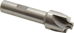 Keo - 4mm Radius, 3/4" Mill Diam, 4 Flute High Speed Steel Corner Rounding End Mill - Single End, Uncoated, 3" OAL, 1/2" Shank Diam - Eagle Tool & Supply